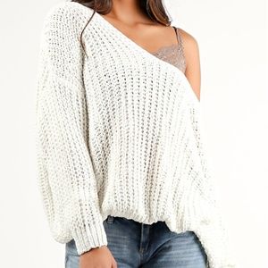 Angl cloud knit sweater - ivory
